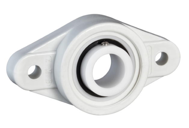 nfl 2 bolt block plastic ball bearing